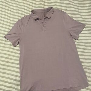 Lululemon Purple Polo Shirt